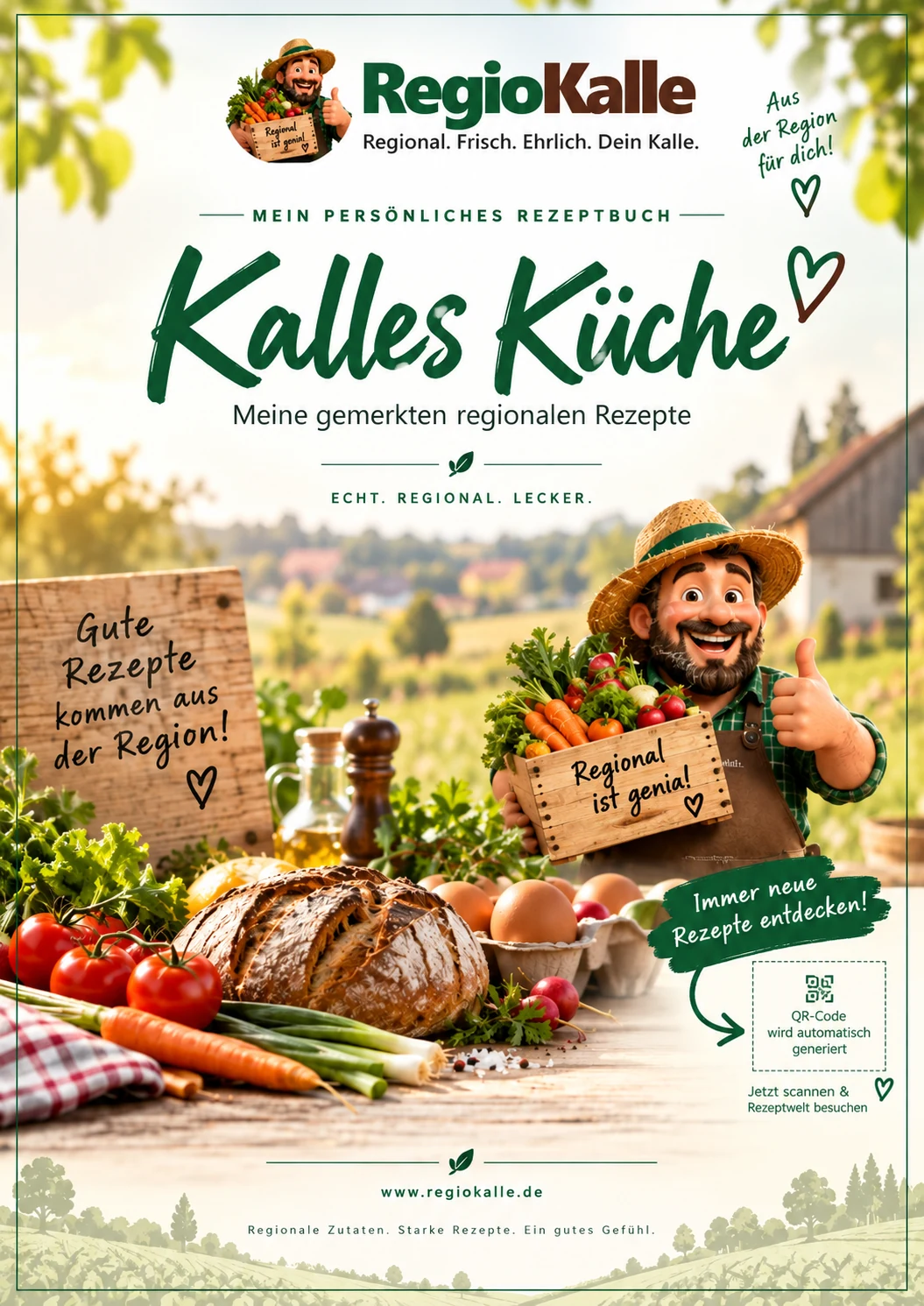 Kalles Küche – RegioKalle Rezeptbuch
